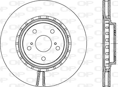 Open Parts BDA2718.20 - Bremžu diski autodraugiem.lv