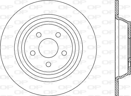 Open Parts BDA2789.10 - Bremžu diski autodraugiem.lv