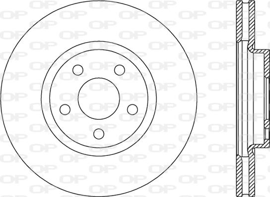 Open Parts BDA2788.20 - Bremžu diski autodraugiem.lv