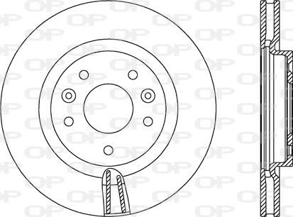 Open Parts BDA2727.20 - Bremžu diski autodraugiem.lv