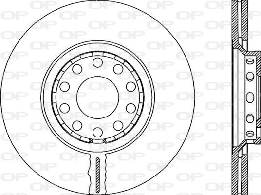 Open Parts BDR1924.20 - Bremžu diski autodraugiem.lv