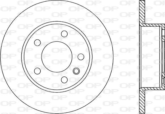 Open Parts BDR1406.10 - Bremžu diski autodraugiem.lv