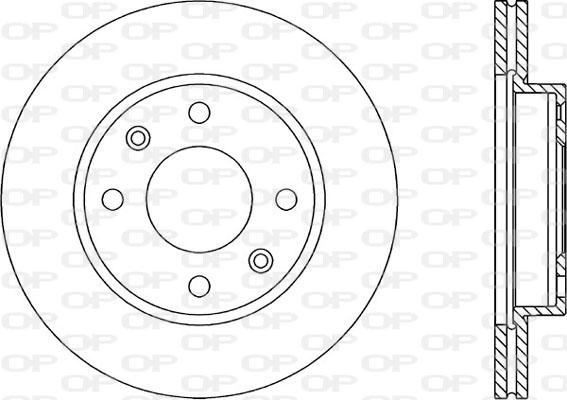 Open Parts BDR1430.20 - Bremžu diski autodraugiem.lv