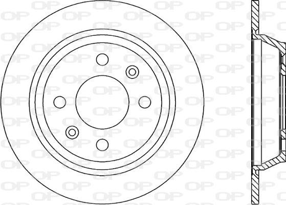 Open Parts BDR1474.10 - Bremžu diski autodraugiem.lv