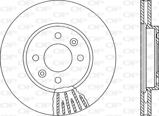Open Parts BDR1476.20 - Bremžu diski autodraugiem.lv