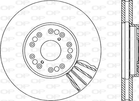 Open Parts BDR1562.20 - Bremžu diski autodraugiem.lv