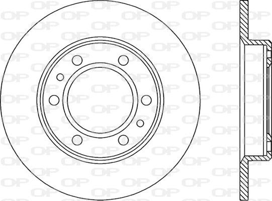 Open Parts BDR1530.10 - Bremžu diski autodraugiem.lv