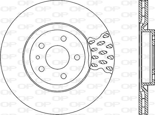 Open Parts BDR1663.20 - Bremžu diski autodraugiem.lv