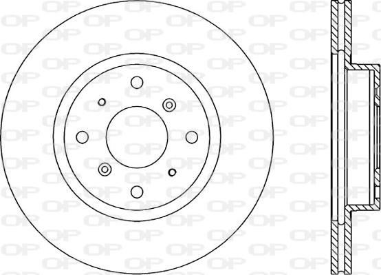 Open Parts BDR1052.20 - Bremžu diski autodraugiem.lv