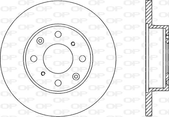Open Parts BDR1063.10 - Bremžu diski autodraugiem.lv