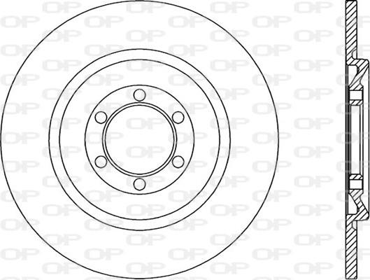 Open Parts BDR1003.10 - Bremžu diski autodraugiem.lv