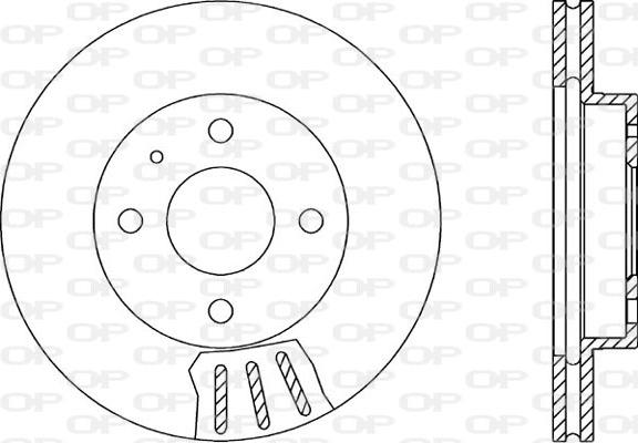 Open Parts BDR1014.20 - Bremžu diski autodraugiem.lv
