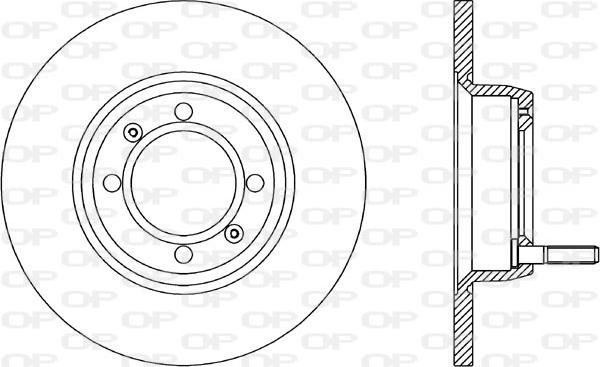 Open Parts BDR1011.10 - Bremžu diski autodraugiem.lv