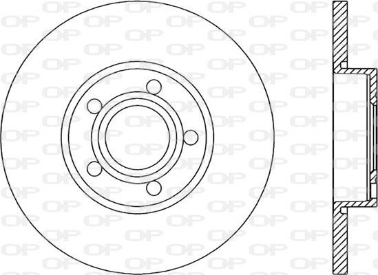 Open Parts BDR1037.10 - Bremžu diski autodraugiem.lv