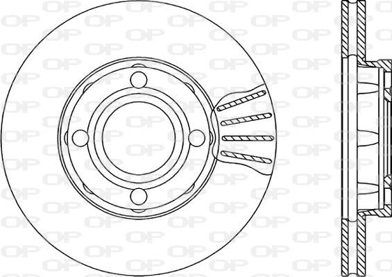 Open Parts BDR1020.20 - Bremžu diski autodraugiem.lv