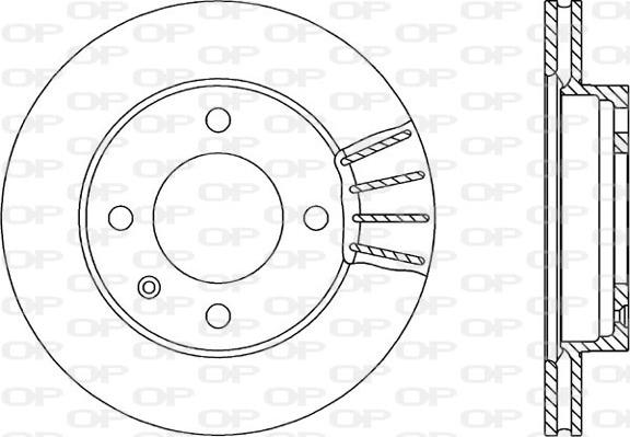 Open Parts BDR1158.20 - Bremžu diski autodraugiem.lv