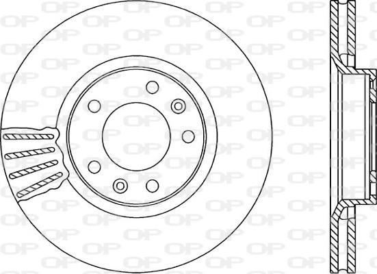 Open Parts BDR1114.20 - Bremžu diski autodraugiem.lv