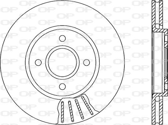 Open Parts BDR1177.20 - Bremžu diski autodraugiem.lv
