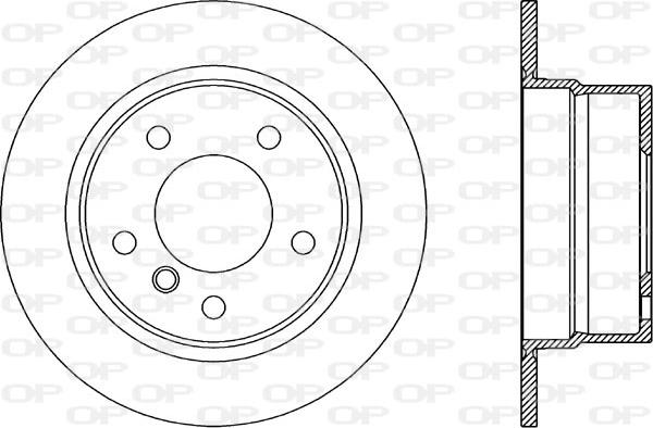 Open Parts BDR1890.10 - Bremžu diski autodraugiem.lv