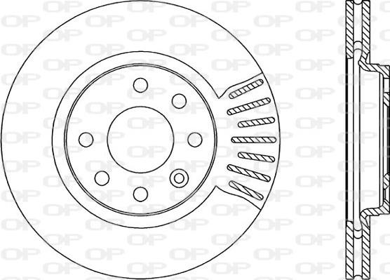Open Parts BDR1845.20 - Bremžu diski autodraugiem.lv