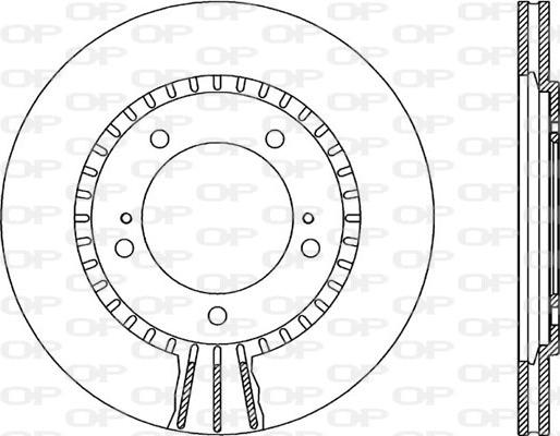 Open Parts BDR1868.20 - Bremžu diski autodraugiem.lv