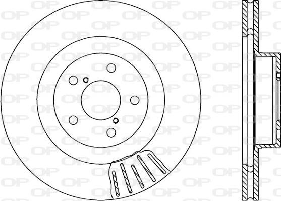 Open Parts BDR1819.20 - Bremžu diski autodraugiem.lv