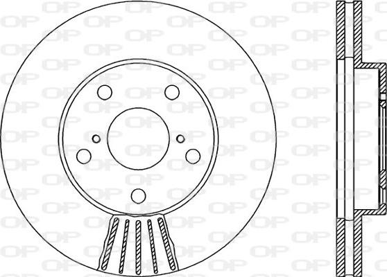 Open Parts BDR1875.20 - Bremžu diski autodraugiem.lv