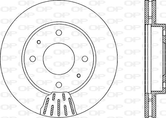 Open Parts BDR1872.20 - Bremžu diski autodraugiem.lv