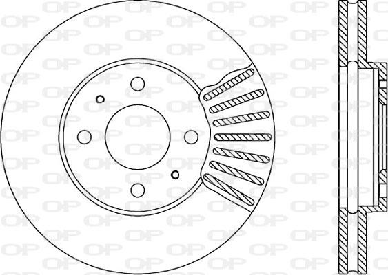 Open Parts BDR1399.20 - Bremžu diski autodraugiem.lv