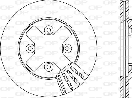 Open Parts BDR1371.20 - Bremžu diski autodraugiem.lv