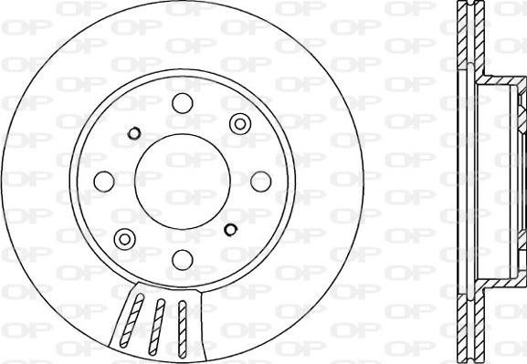 Open Parts BDR1203.20 - Bremžu diski autodraugiem.lv