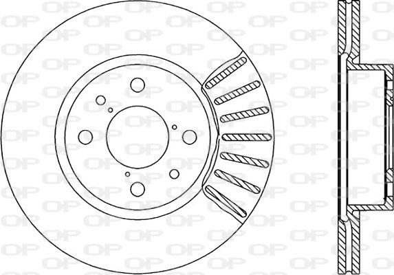 Open Parts BDR1230.20 - Bremžu diski autodraugiem.lv