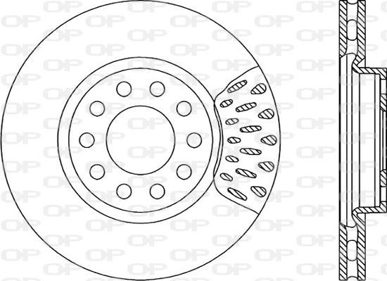 Open Parts BDR1233.20 - Bremžu diski autodraugiem.lv