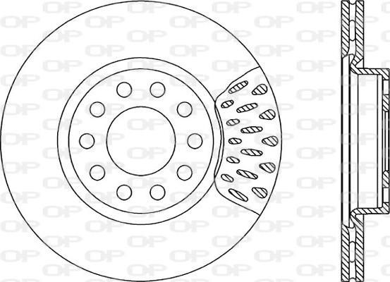 Open Parts BDR1232.20 - Bremžu diski autodraugiem.lv