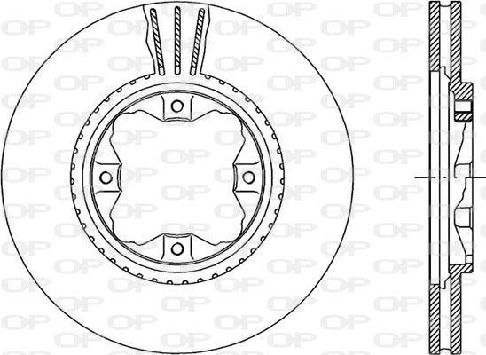 Open Parts BDR1220.20 - Bremžu diski autodraugiem.lv