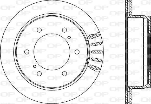 Open Parts BDR1796.20 - Bremžu diski autodraugiem.lv