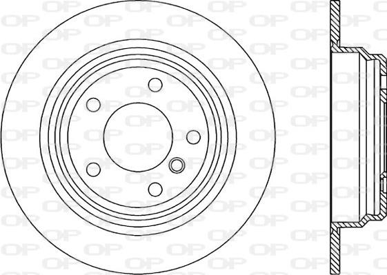 Open Parts BDR1753.10 - Bremžu diski autodraugiem.lv