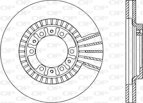 Open Parts BDR1789.20 - Bremžu diski autodraugiem.lv