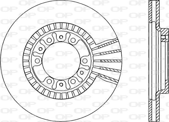 Open Parts BDR1788.20 - Bremžu diski autodraugiem.lv