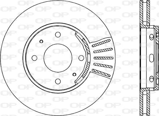 Open Parts BDR1738.20 - Bremžu diski autodraugiem.lv