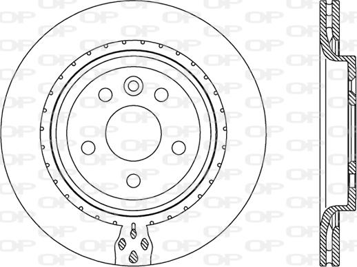 Open Parts BDR2458.20 - Bremžu diski autodraugiem.lv