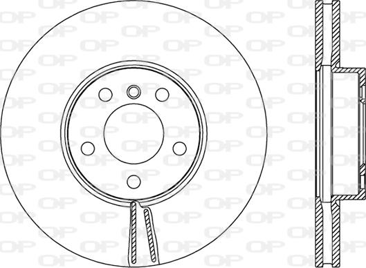 Open Parts BDR2464.20 - Bremžu diski autodraugiem.lv