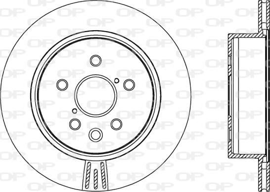 Open Parts BDR2461.20 - Bremžu diski autodraugiem.lv