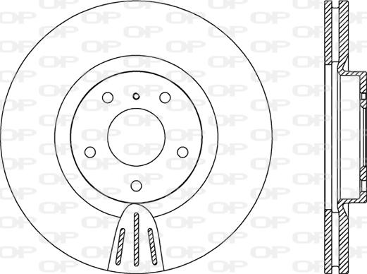 Open Parts BDR2400.20 - Bremžu diski autodraugiem.lv