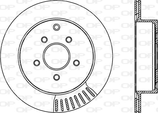 Open Parts BDR2402.20 - Bremžu diski autodraugiem.lv