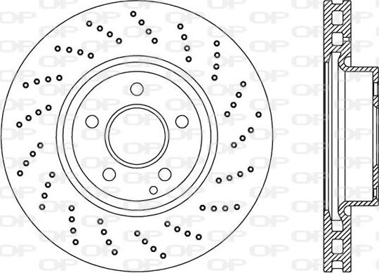 Open Parts BDR2419.25 - Bremžu diski autodraugiem.lv