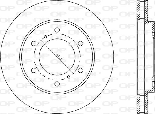 Open Parts BDR2414.20 - Bremžu diski autodraugiem.lv