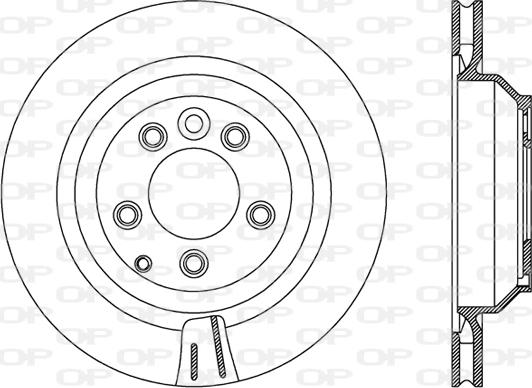 Open Parts BDR2489.20 - Bremžu diski autodraugiem.lv