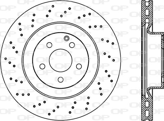 Open Parts BDR2420.25 - Bremžu diski autodraugiem.lv