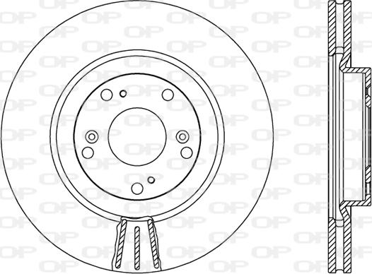 Open Parts BDR2473.20 - Bremžu diski autodraugiem.lv